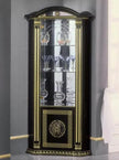 Rosella Italian Beige and Gold Corner Vitrine/Display Cabinet H2O Design £759