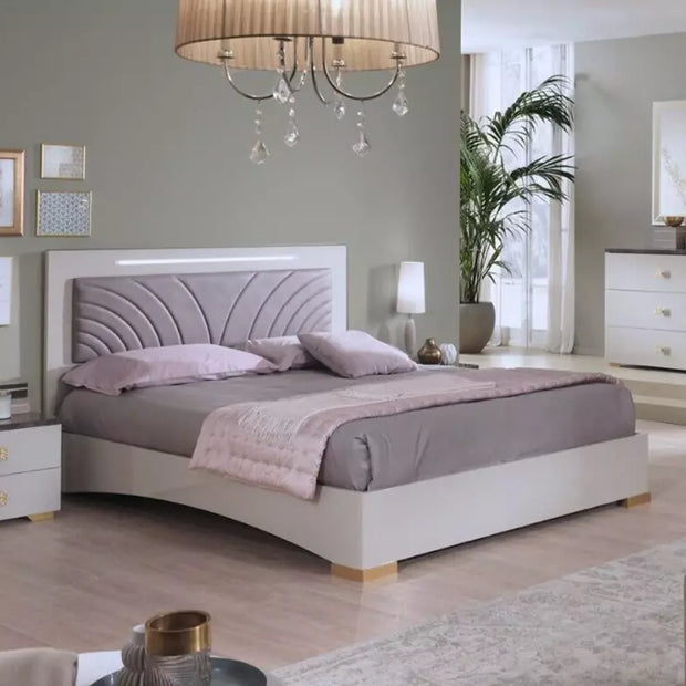 New Luxury Rubin Italian 4 Door Wardrobe Bedroom Set Modern Design Easter Offer