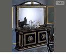 Rosella Italian Beige and Gold Corner Vitrine/Display Cabinet H2O Design £759