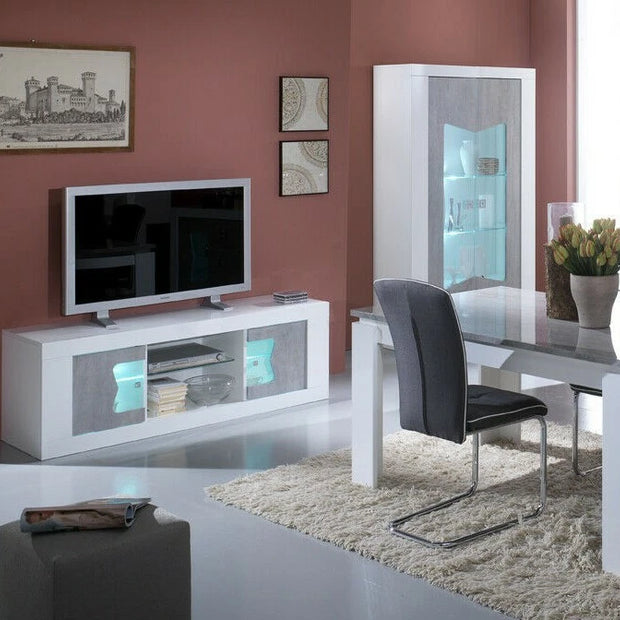 Las Vegas Grey/White Italian Lounge/Living Room Furniture From San Martino