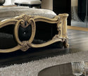 Borocco Luxury Italian 4 Doors Bedroom Set In Black & Gold by Camel Group Italy