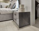 New Luxury Debora Italian 4Door Wardrobe Bedroom Set Grey STM Design Offer Price