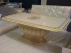 ROSELLA ITALIAN HIGH GLOSS BEIGE & GOLD COFFEE TABLE H2O Classic DESIGN £399