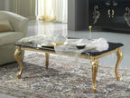Sofia Italian Black/Gold C/Table,TV, 1 or 2 Doors Italian Furniture Ben Comp