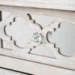 Hampton Beach 3 Drawer 3 Door Wood Small Sideboard Cabinet