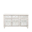Hampton Beach 3 Drawer 3 Door Wood Large Sideboard Cabinet