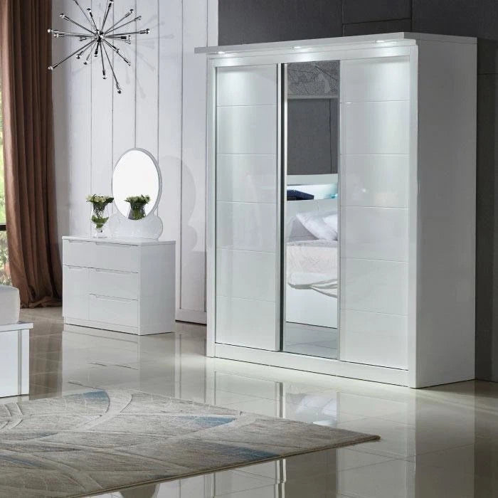Orginial Rugby High Gloss Strong ottoman Storage Beds & Bedroom Set EASTER OFFER