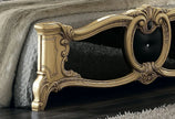 Borocco Luxury Italian 4 Doors Bedroom Set In Black & Gold by Camel Group Italy