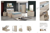 Orginial Rugby High Gloss Strong ottoman Storage Beds & Bedroom Set EASTER OFFER
