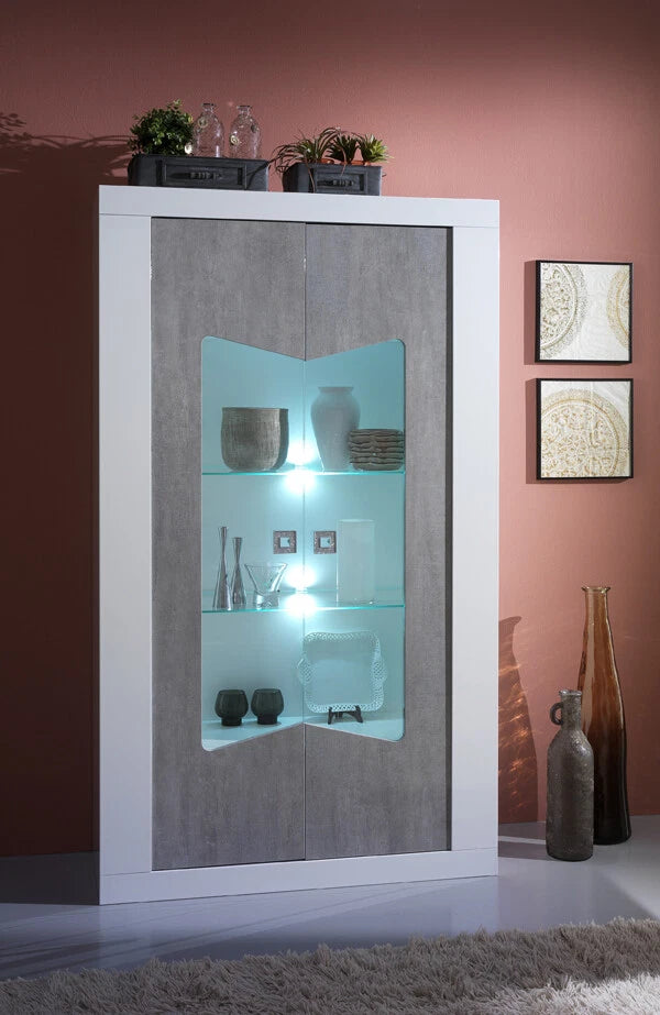 Las Vegas Grey/White Italian Lounge/Living Room Furniture From San Martino