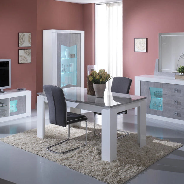 Las Vegas Grey/White Italian Lounge/Living Room Furniture From San Martino