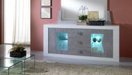 Las Vegas Grey/White Italian Lounge/Living Room Furniture From San Martino