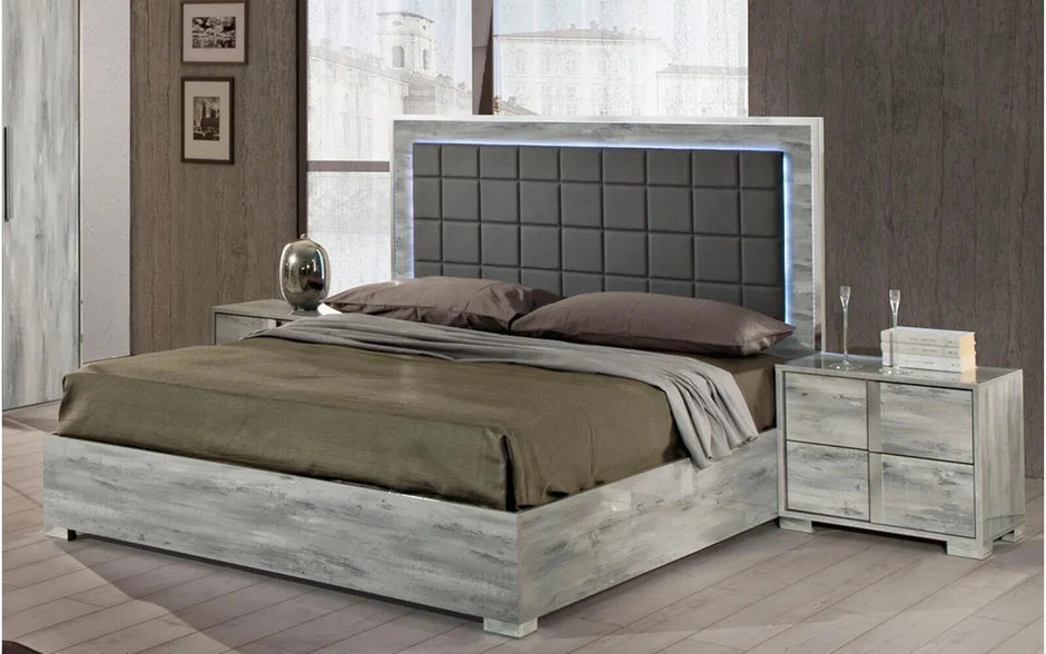 New Luxury Serena Italian Bedroom Set (RRP £2499 OUR PRICE £1999) H2O Design