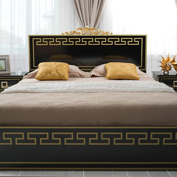 Beautiful Olymp Italian Bedroom Set With Large 6 Door Wardrobe for Price of 4