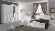 Luisa Luxury High Gloss Italian 6 Door Bedroom Set OFFER Now £1099 (RRP£1599)