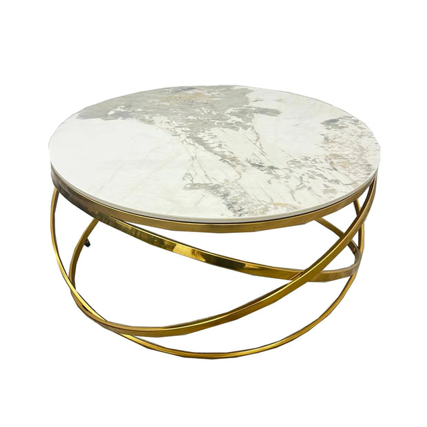 Spiro Contemporary Pandora sintered stone Coffee Table